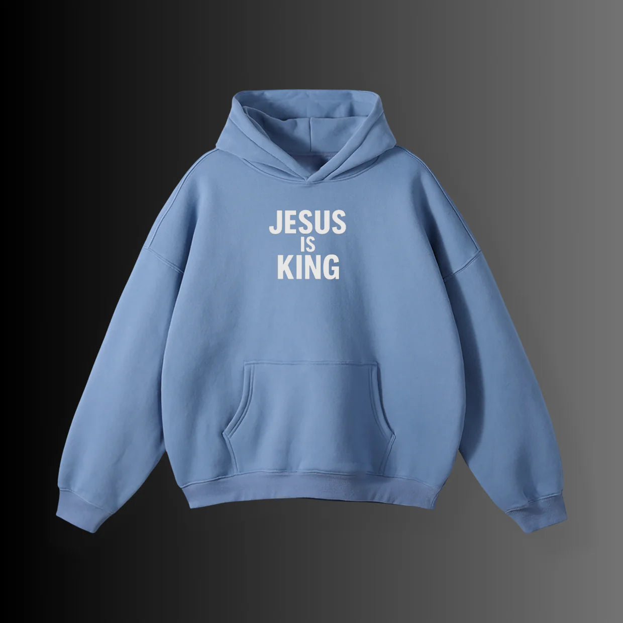 Jesus is King Oversized Hoodie