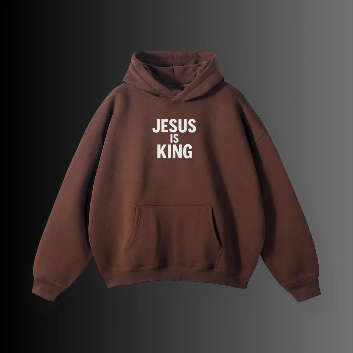 Jesus is King Oversized Hoodie