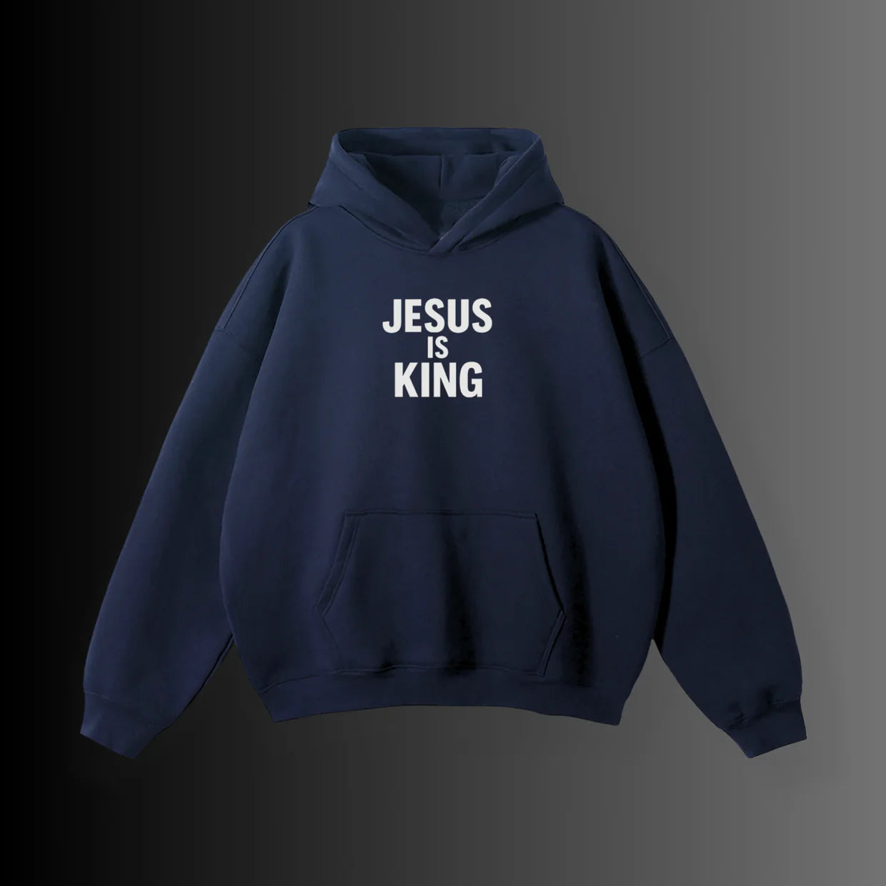 Jesus is King Oversized Hoodie