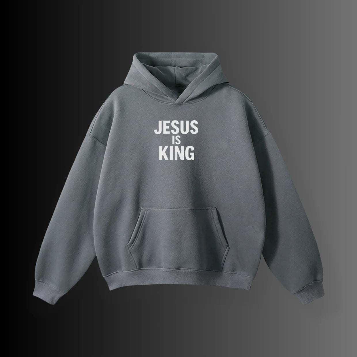 Jesus is King Oversized Hoodie