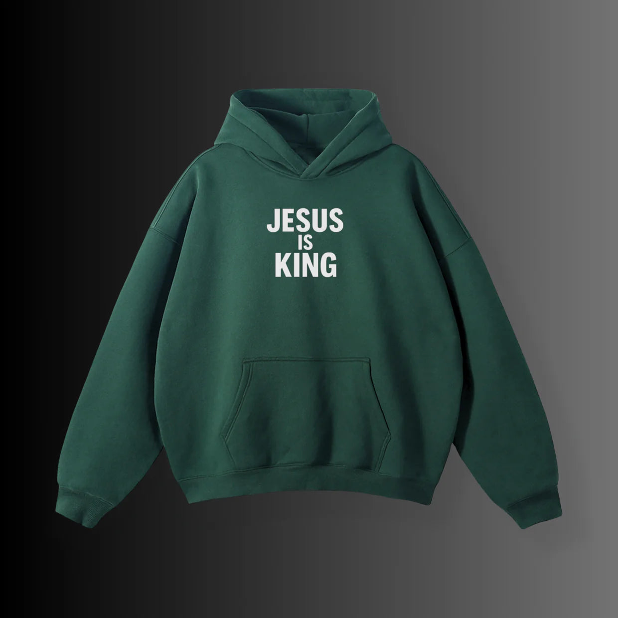 Jesus is King Oversized Hoodie