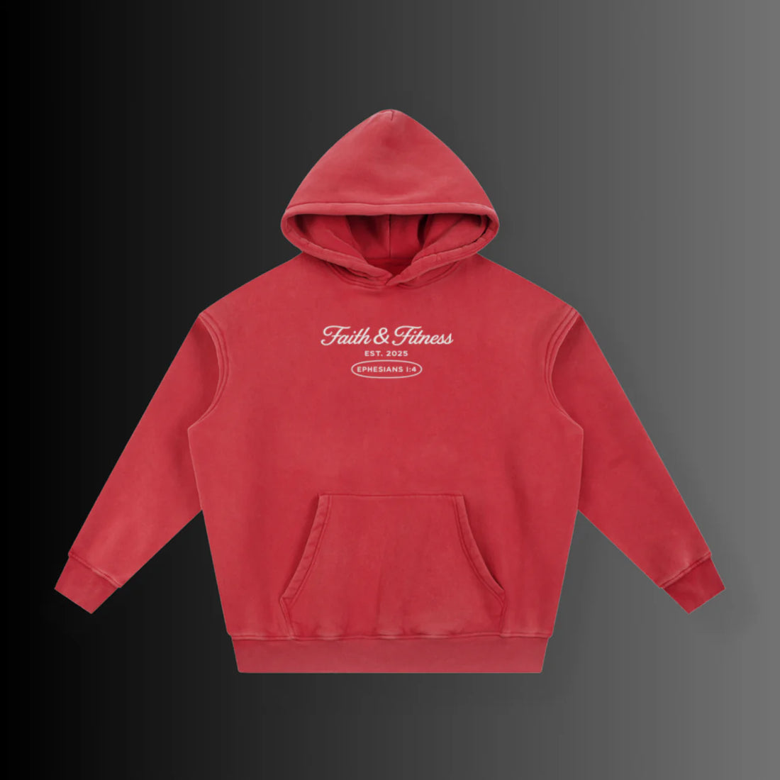 Faith & Fitness Oversized Hoodie