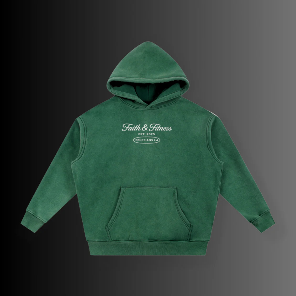 Faith & Fitness Oversized Hoodie