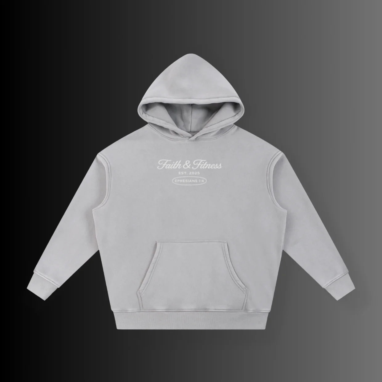 Faith & Fitness Oversized Hoodie