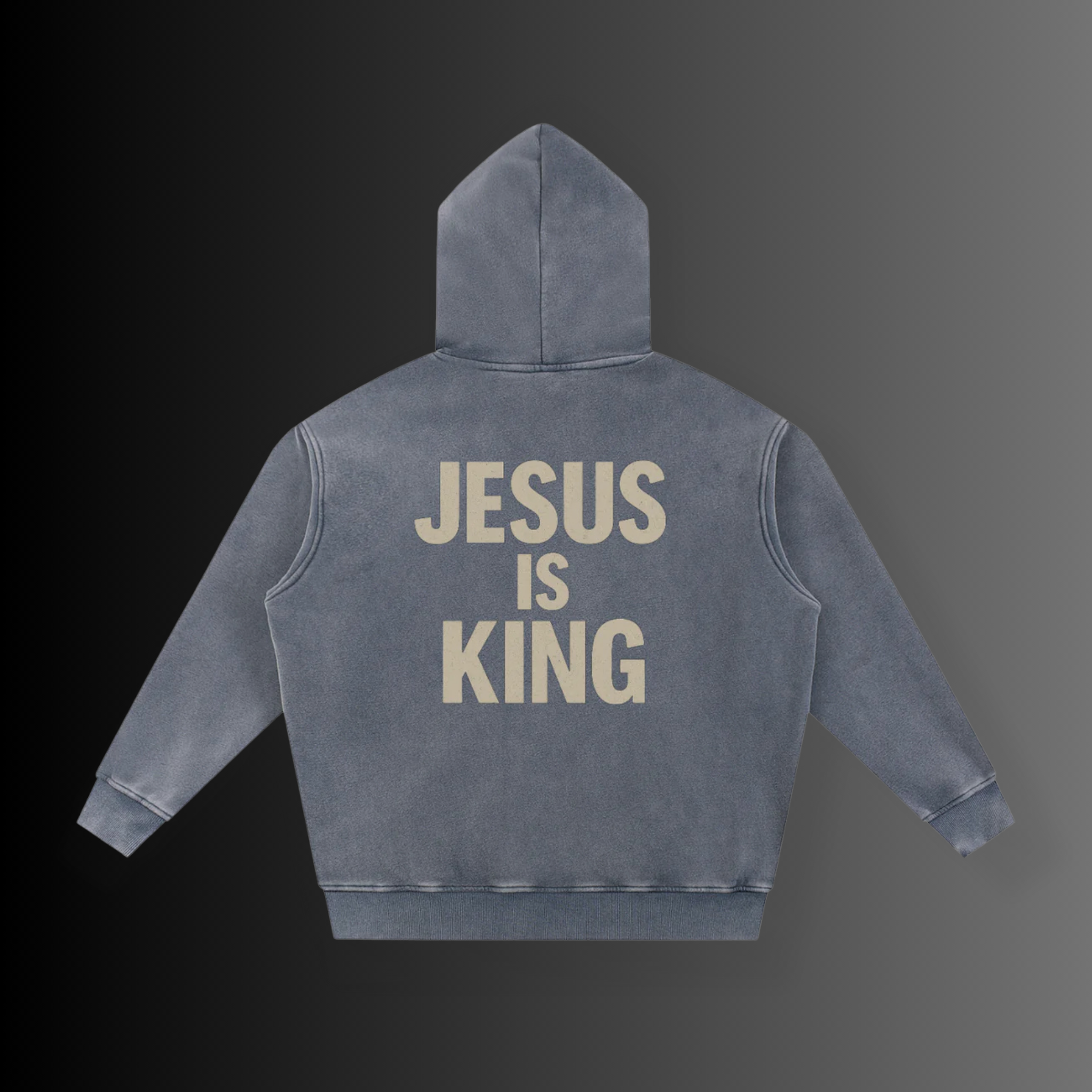 Jesus is King Oversized Hoodie