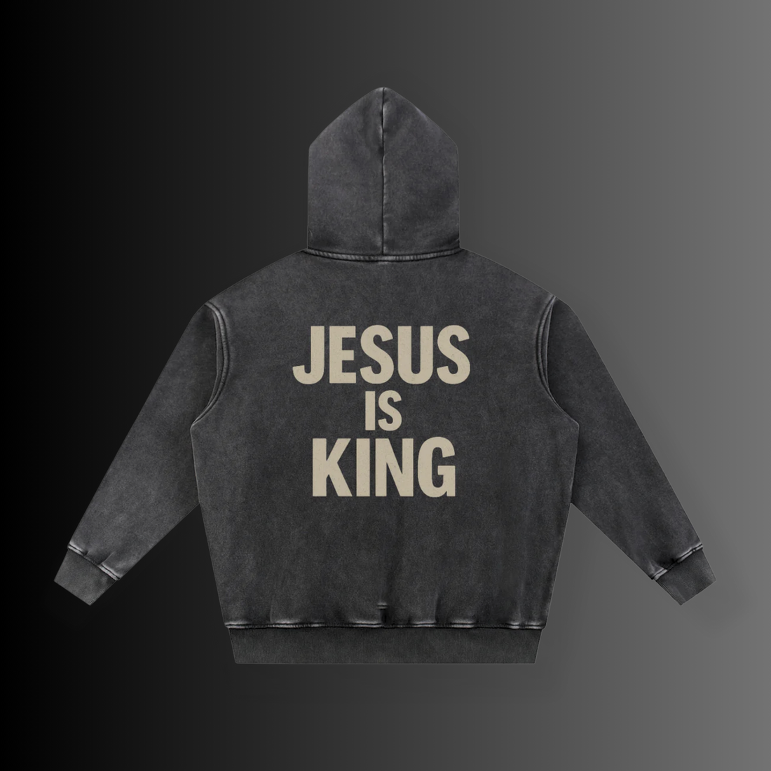 Jesus is King Oversized Hoodie