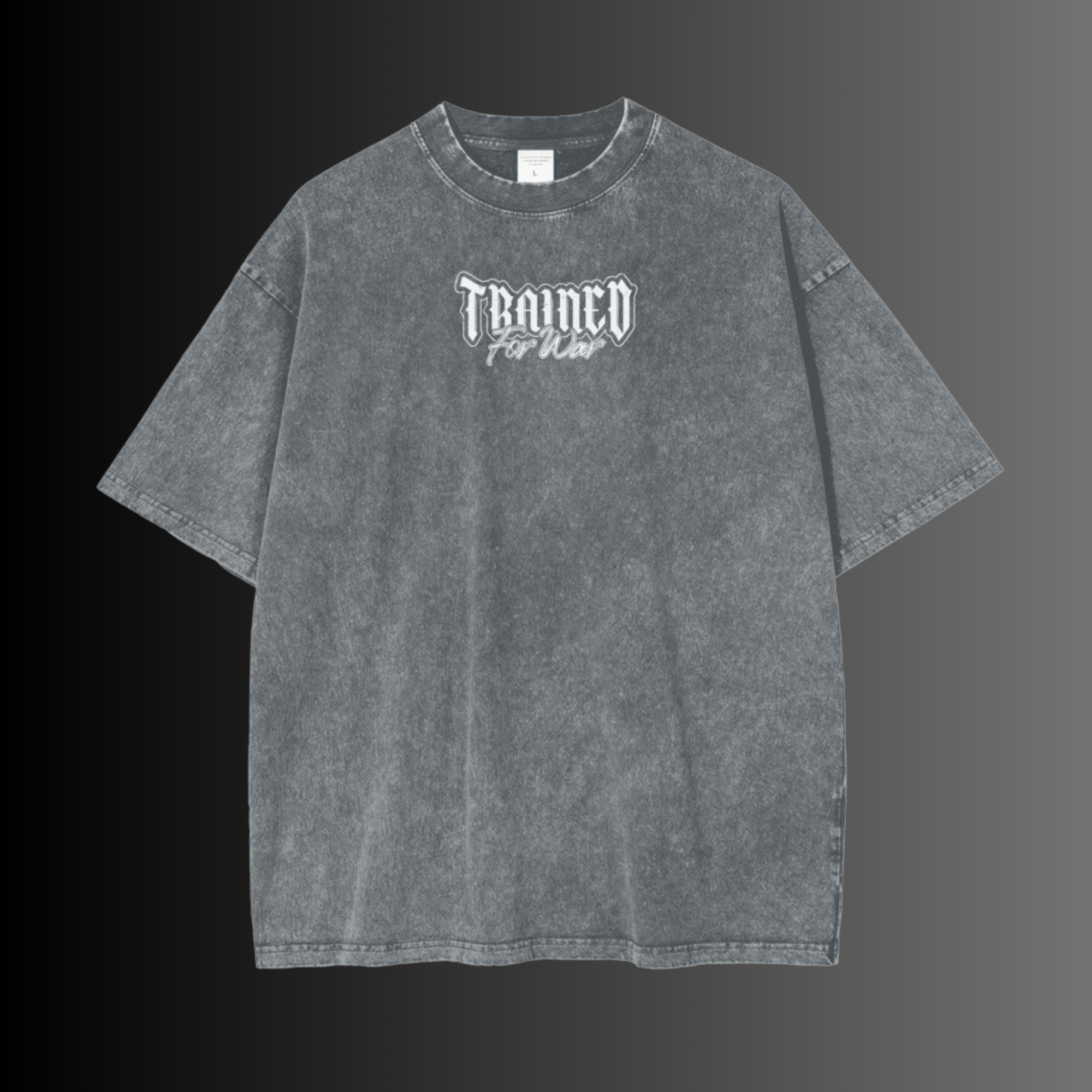 Trained for War Oversize T-Shirt