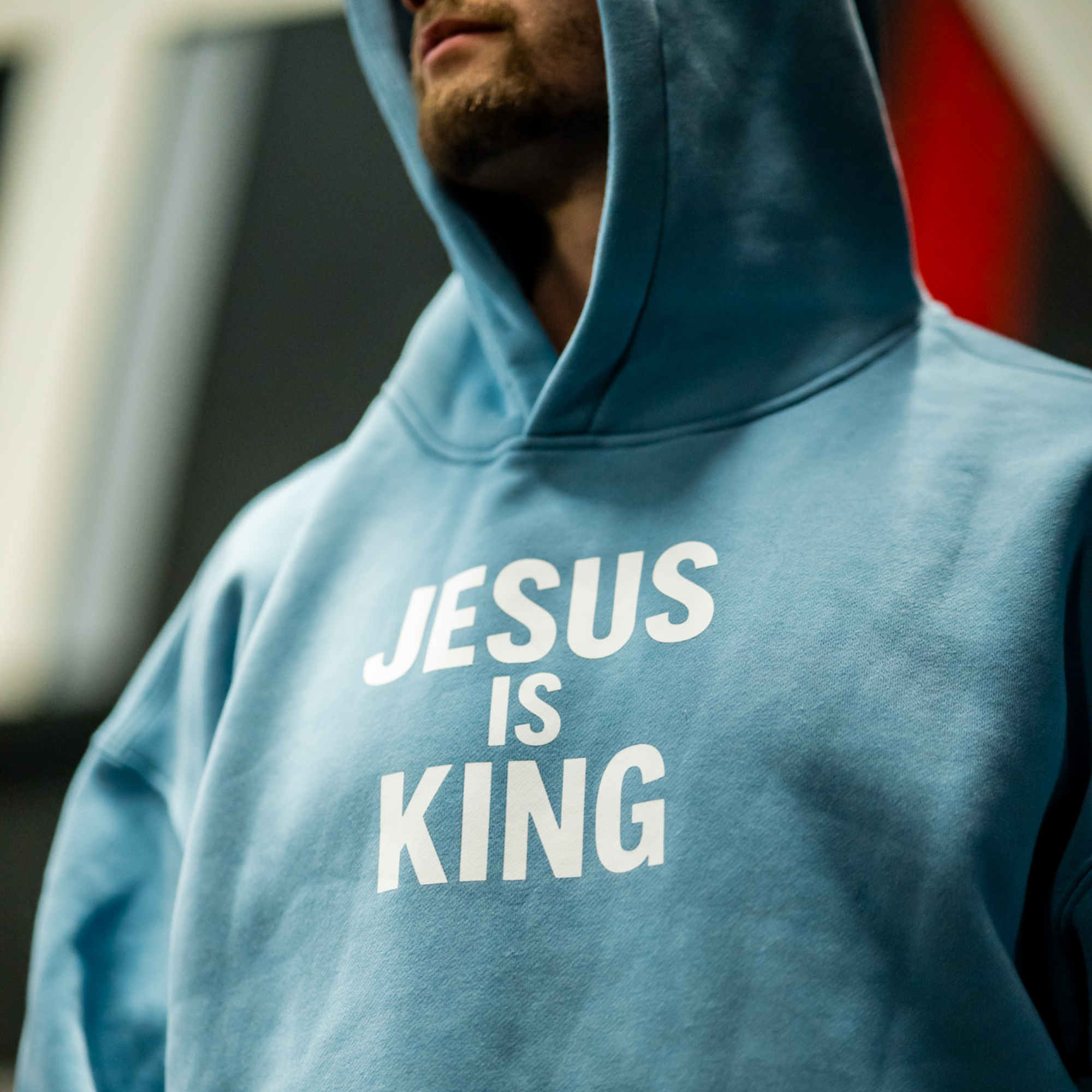 Jesus is King Oversized Hoodie