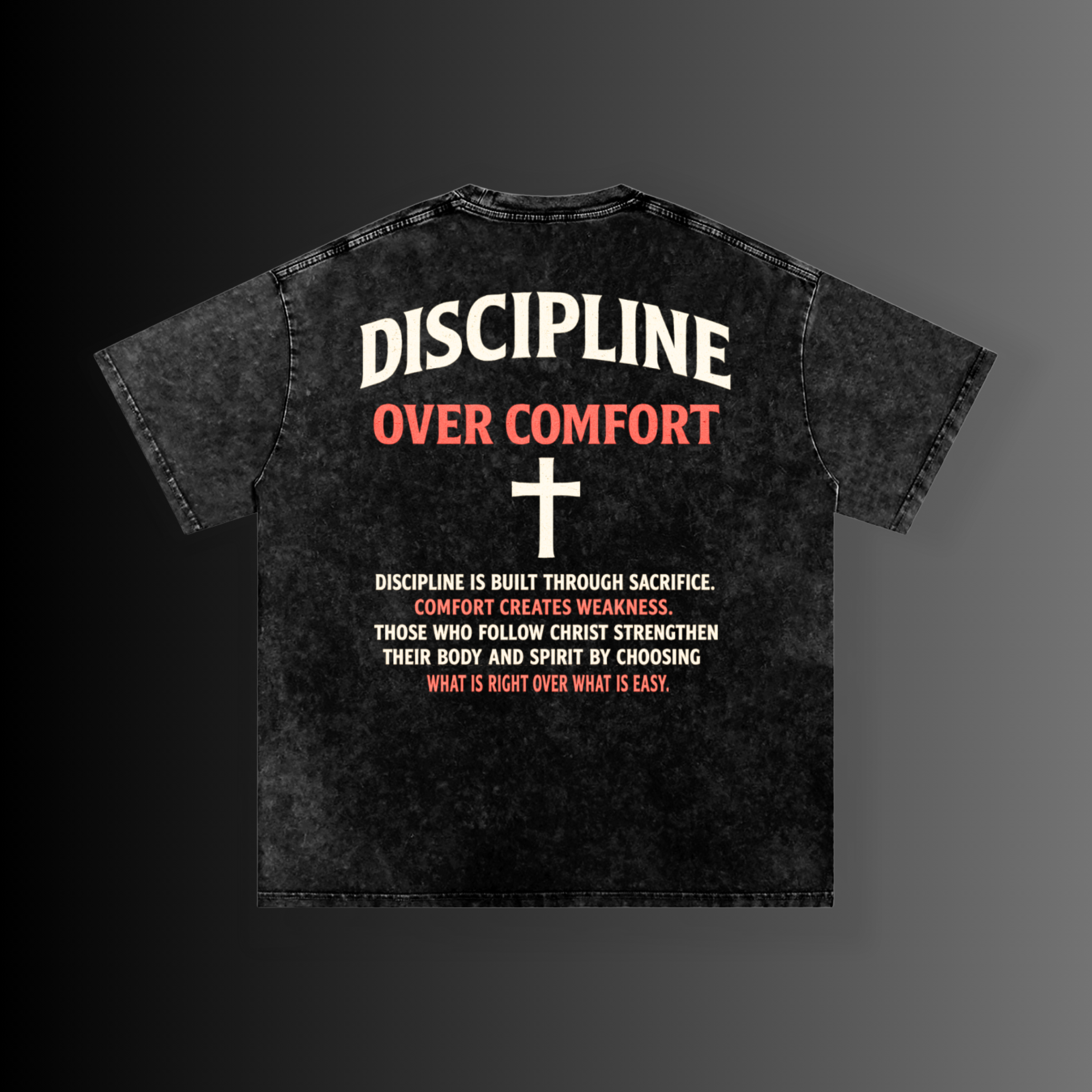 Discipline Oversized T-Shirt