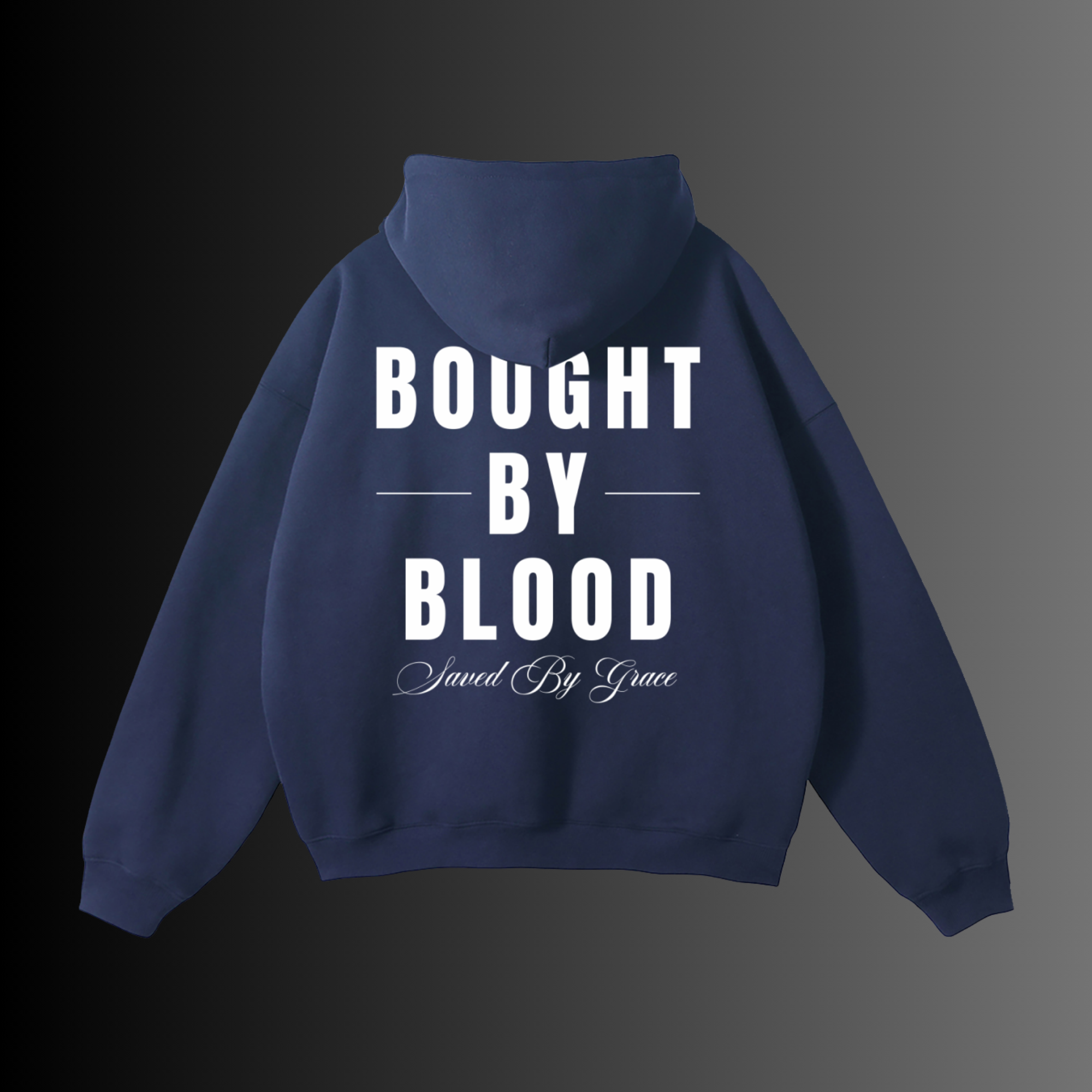 Bought By Blood Oversized Hoodie