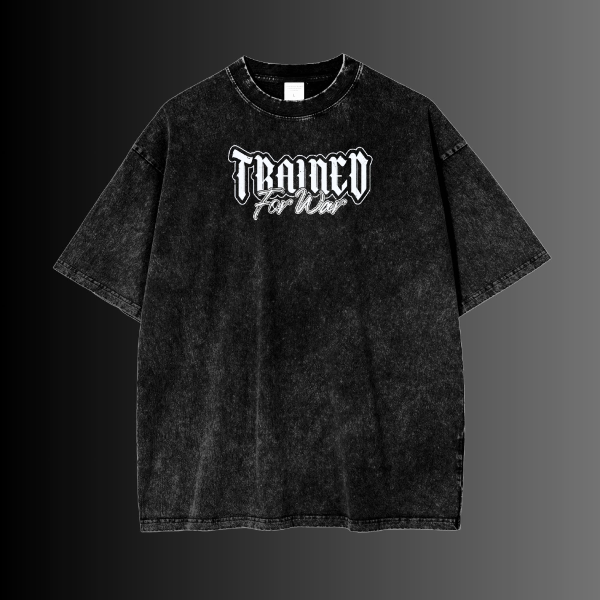 Trained for War Oversize T-Shirt