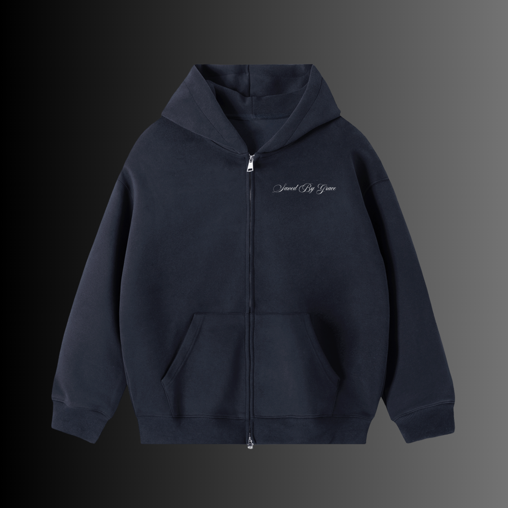 Bought By Blood Heavyweight Zip-Up Hoodie