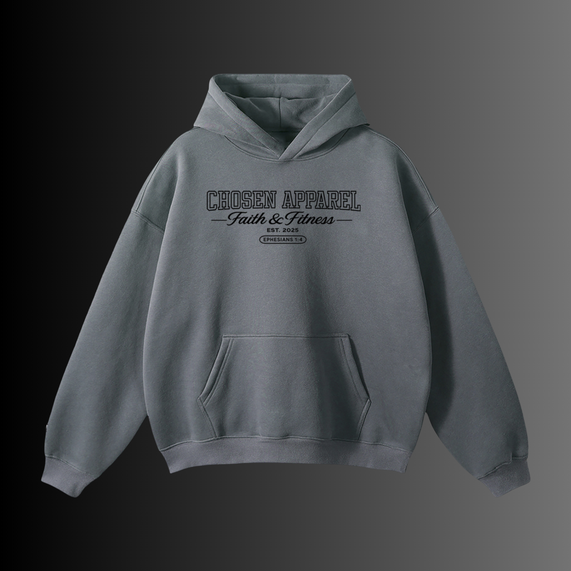 Faith & Fitness Oversized Hoodie