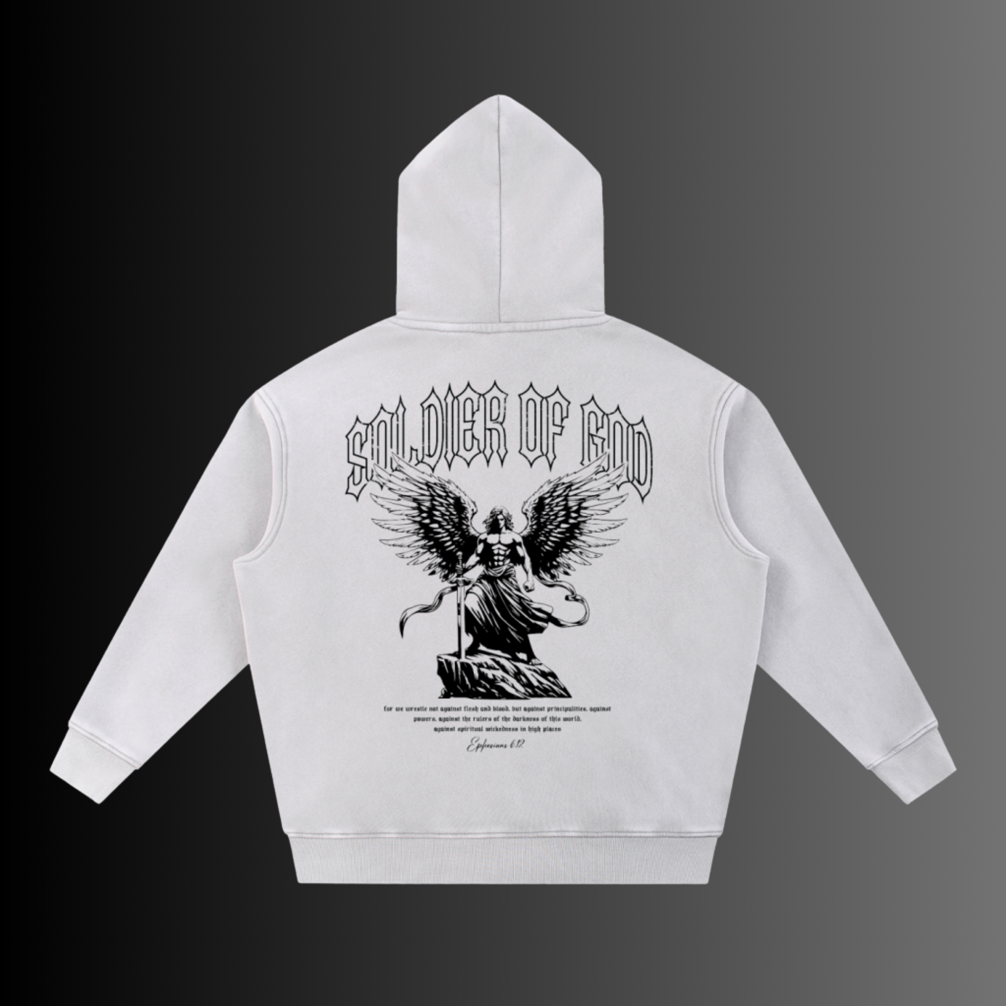 Soldier of God Oversized Hoodie