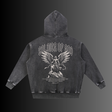 Soldier of God Oversize Hoodie