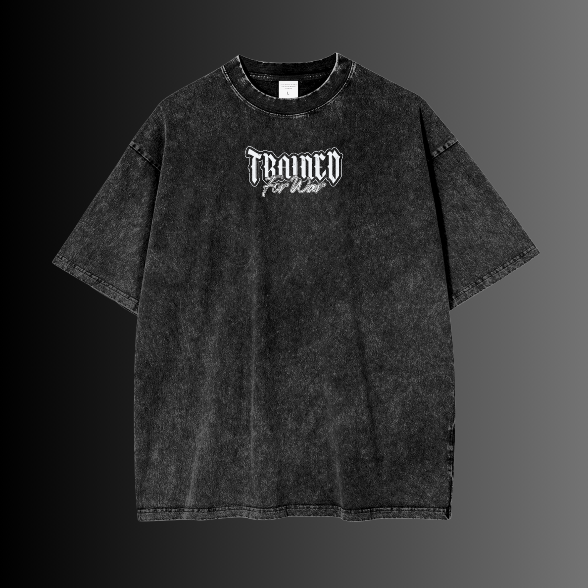 Trained for War Oversize T-Shirt