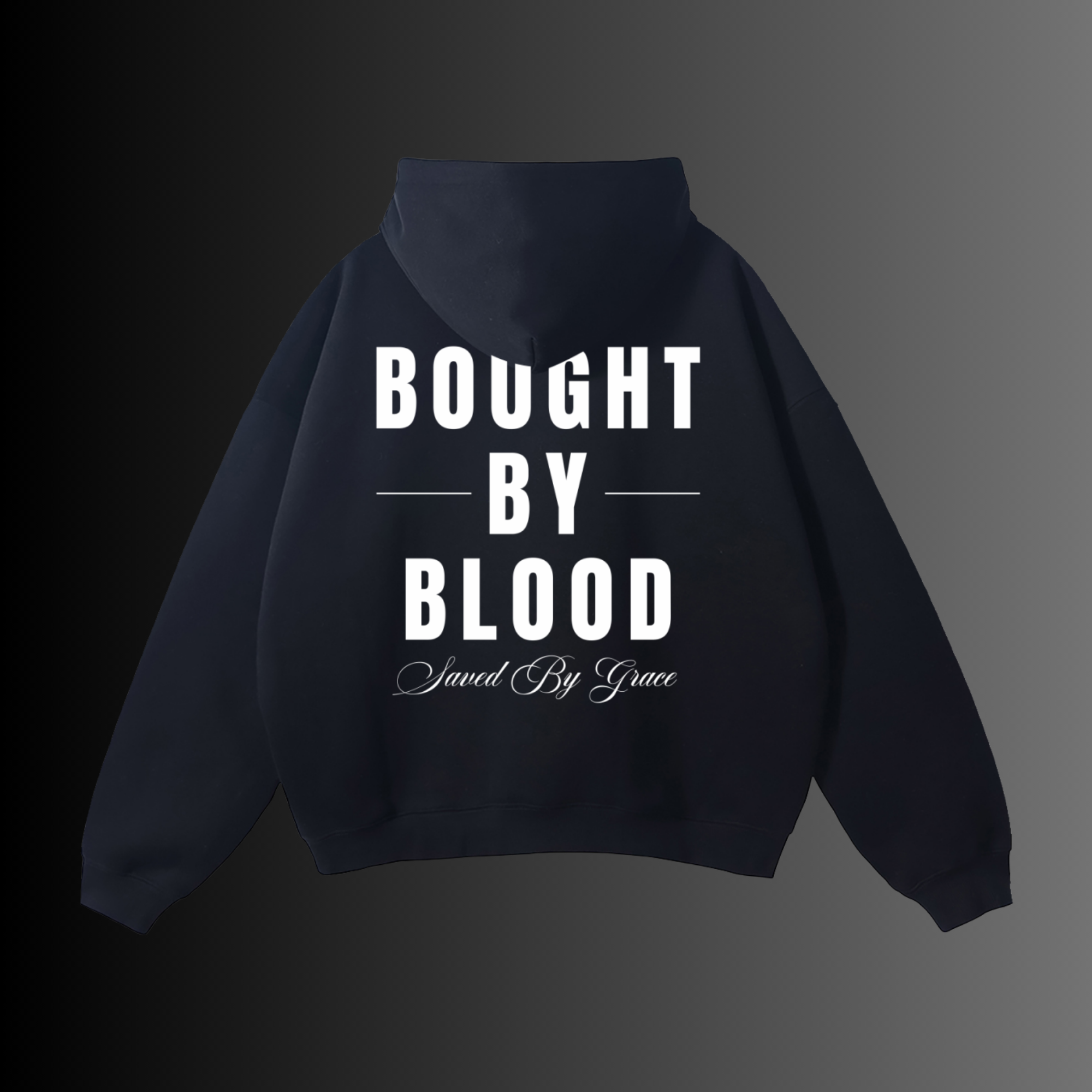 Bought By Blood Oversized Hoodie