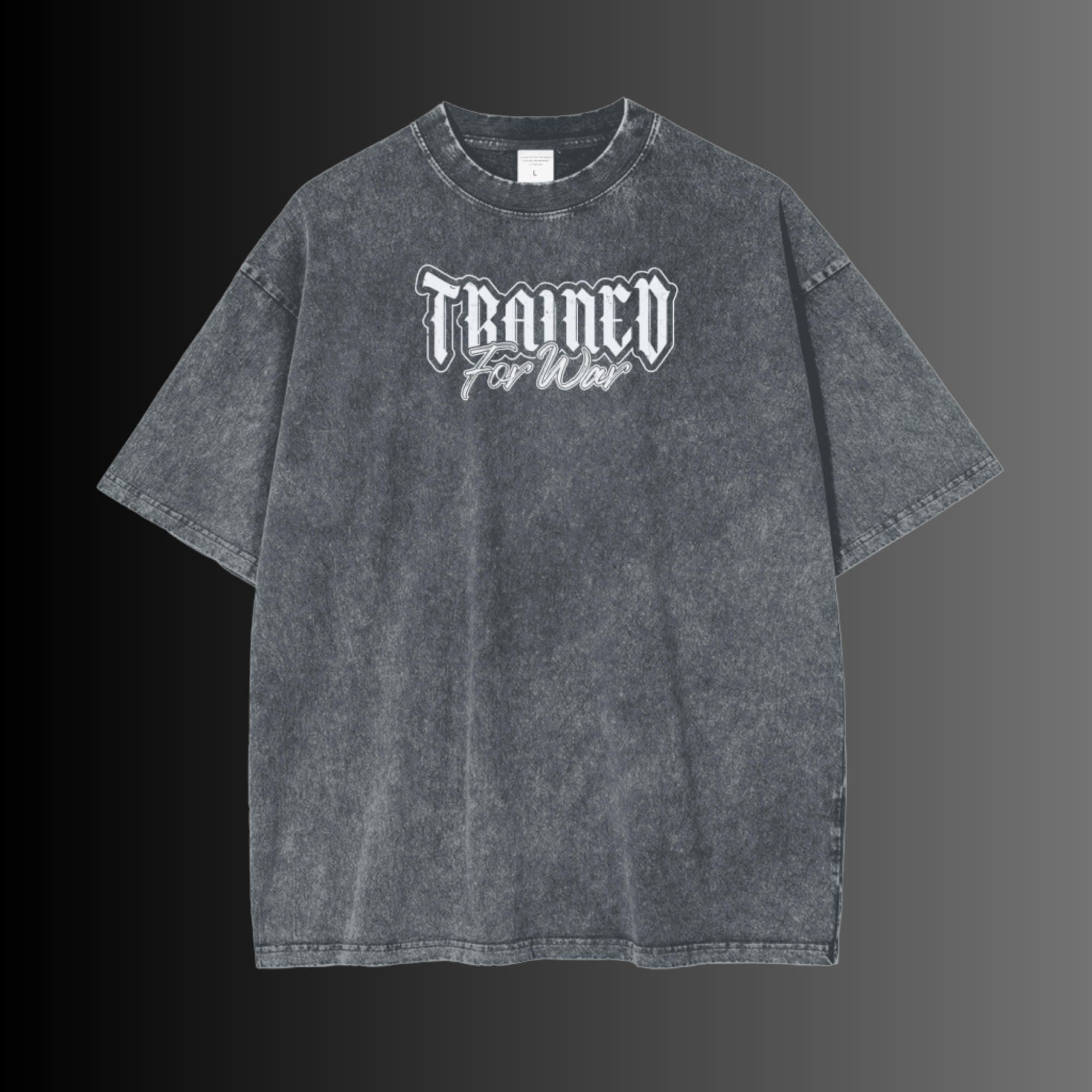 Trained for War Oversize T-Shirt