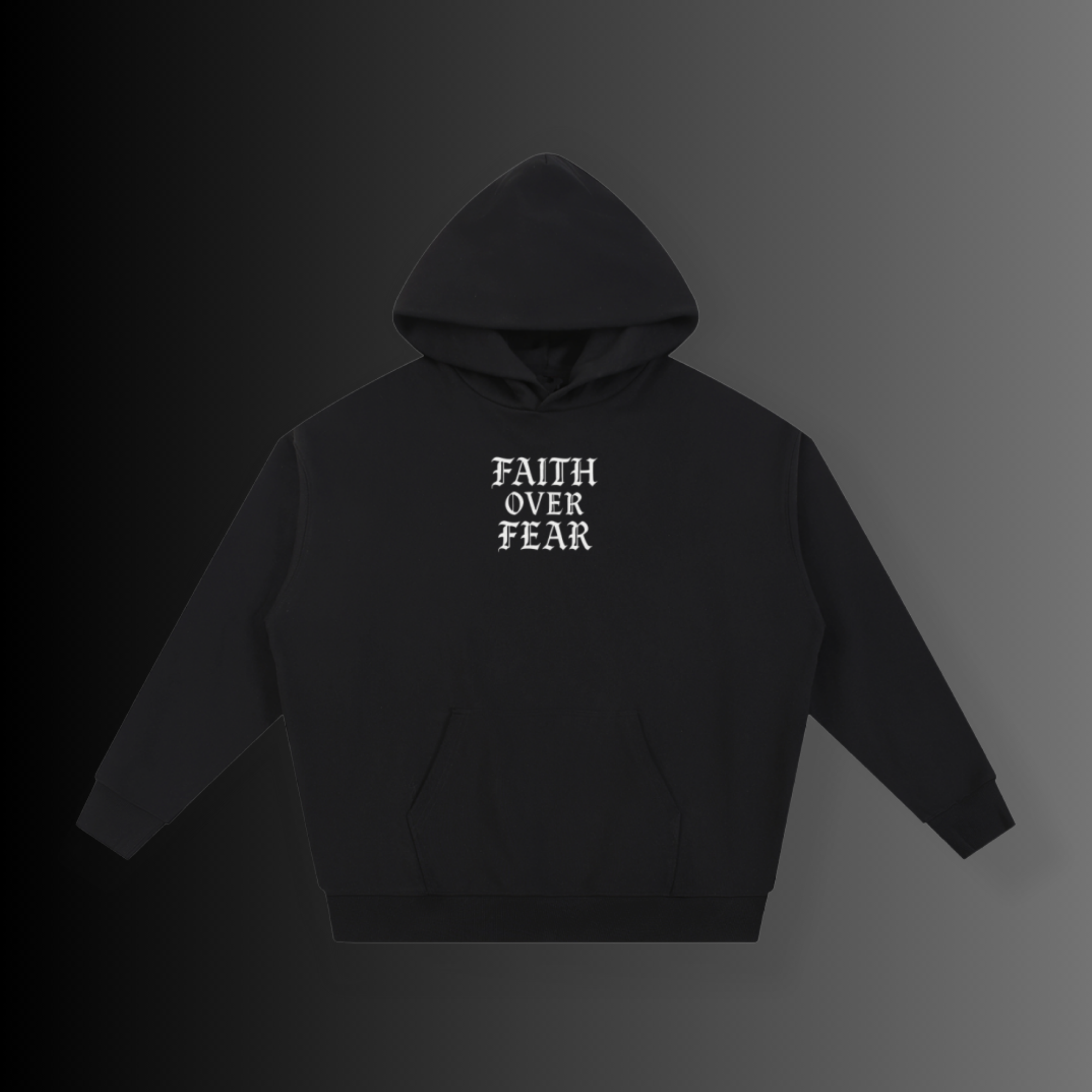 Faith Over Fear Heavyweight Hoodie